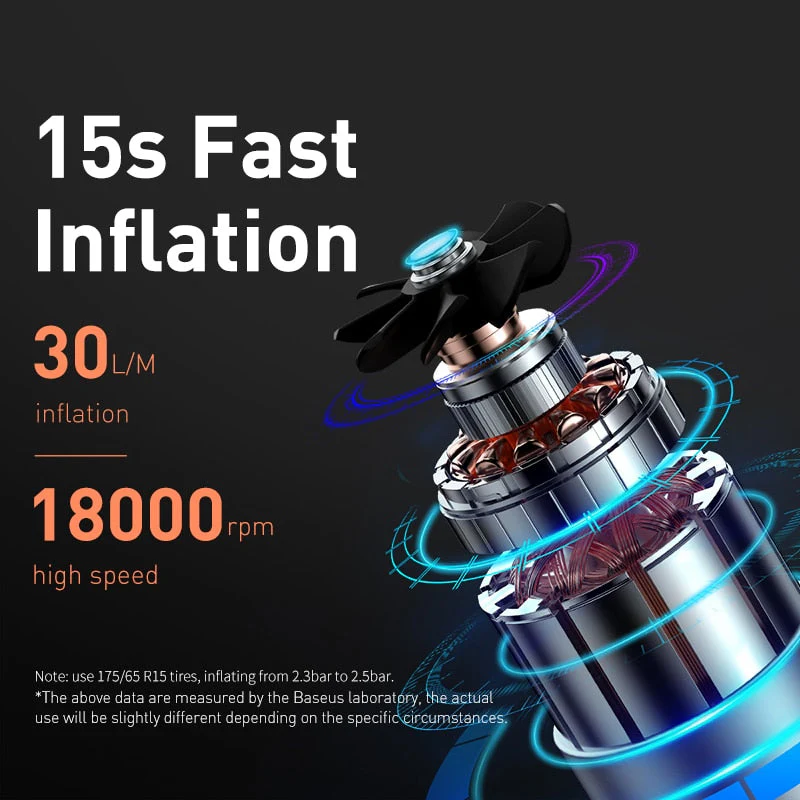 Air Blast Digital Portable Tire Inflator - Image 3