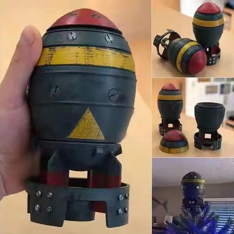 Mini Bomb Home Resin Storage Box - Image 3