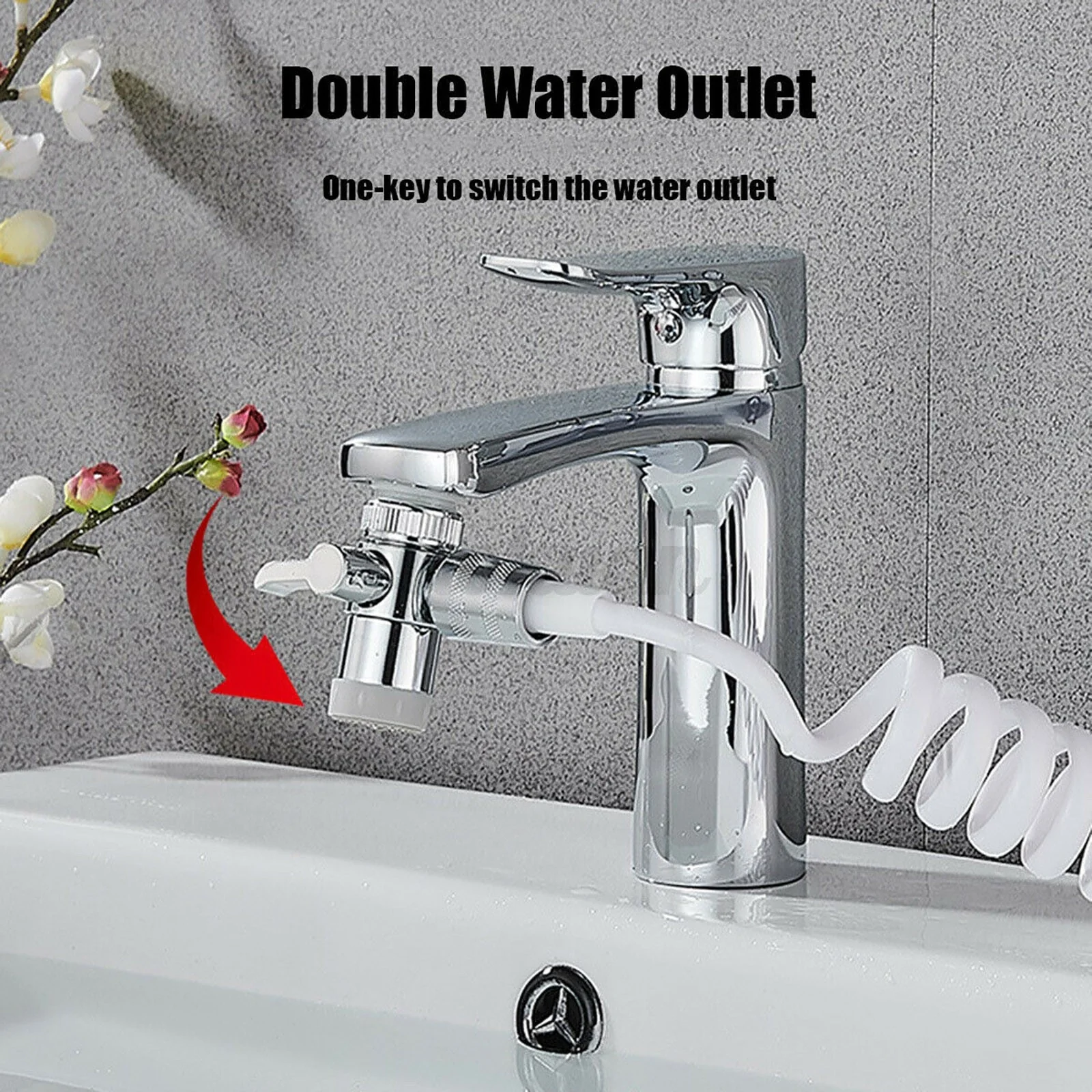 All-in-One Easy Clean Adjustable Bathroom Set - Image 3