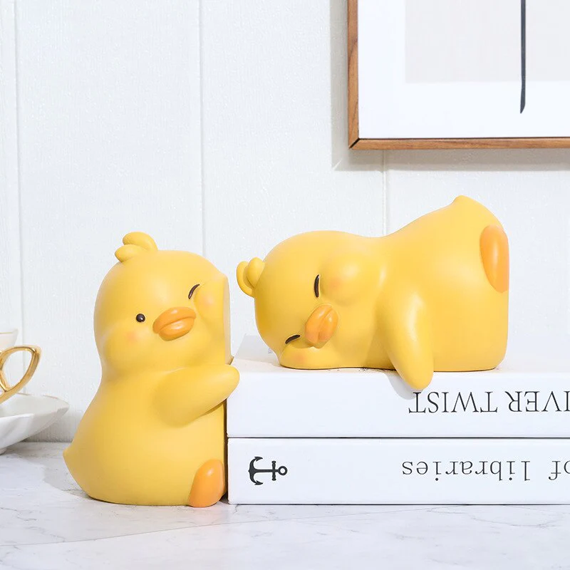Cute Ducks Non-Slip Bookends - Image 2