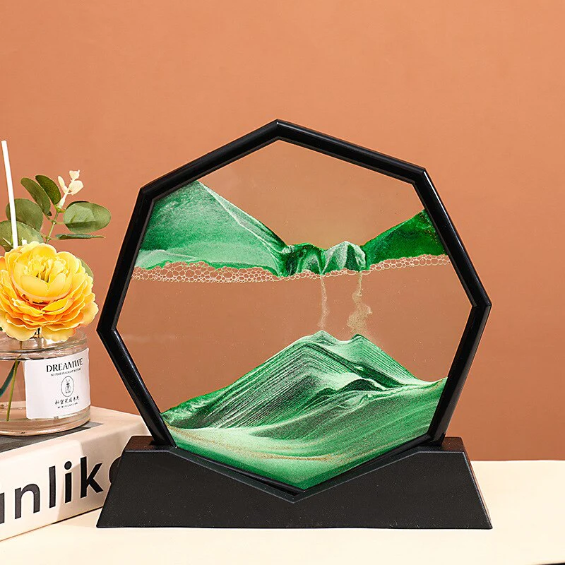 Deep Sea Flowing Hexagon Sand Decor - Image 2
