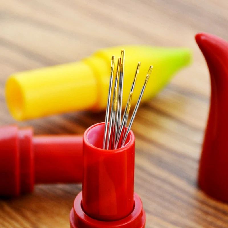 Chili Pepper Sewing Needle Toothpick Holder Case - Image 2