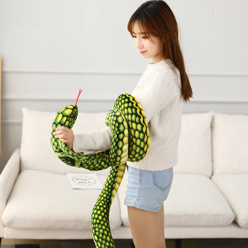 Colorful Cobra Plush Toy - Image 3