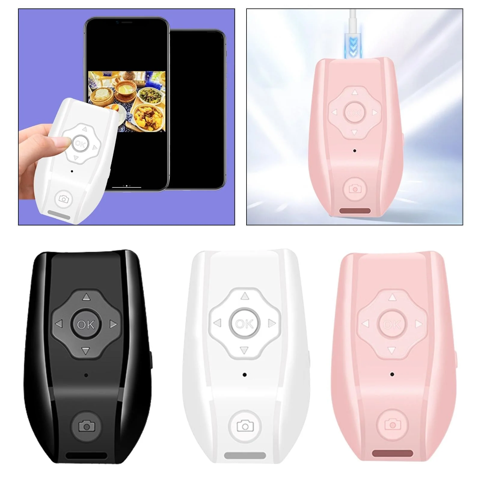 Bluetooth Remote Controller Phone Camera Shutter - Image 2