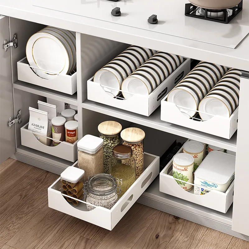 Under the Cabinet Smart Dish Organizer Rack - Image 3