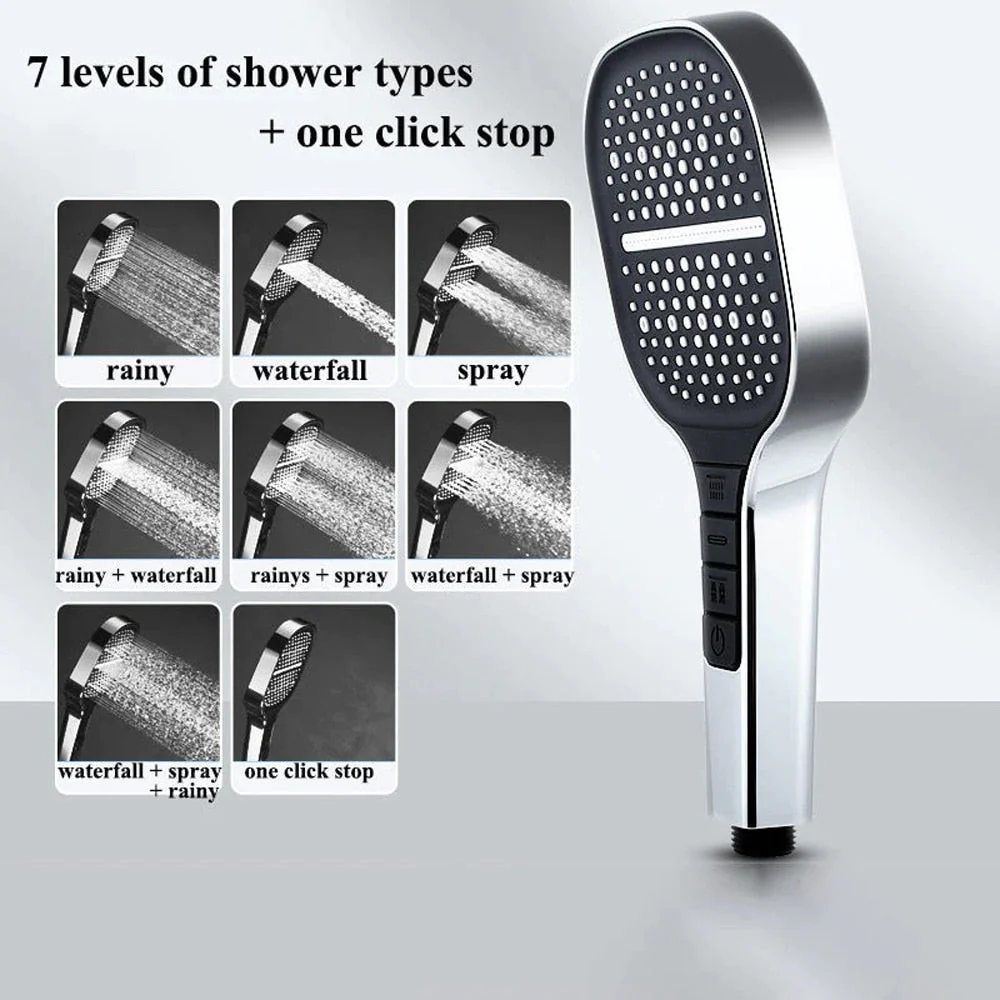 Water Saving Time Adjustable Shower Head - Image 2