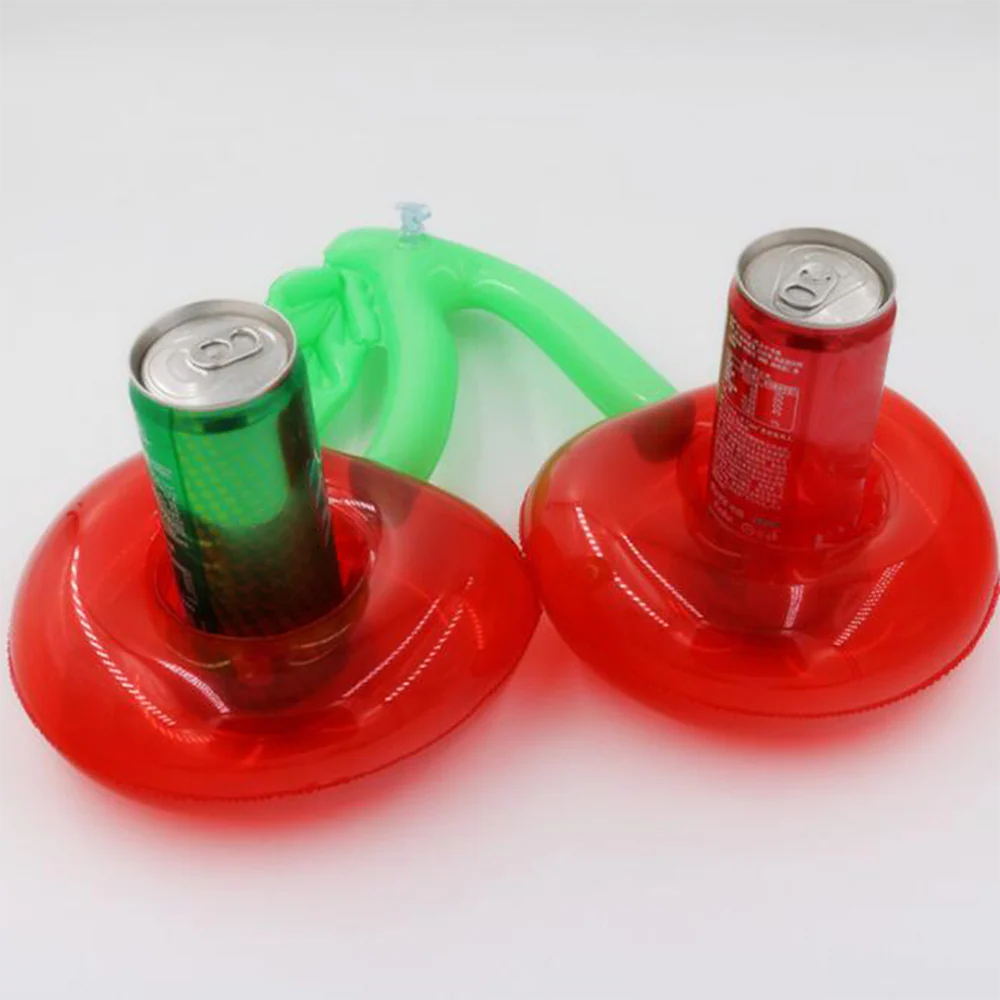 Inflatable Cherry Floating Pool Cup Holder - Image 3