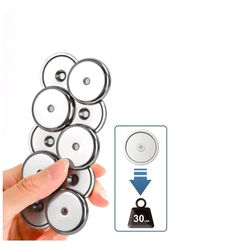 Strong Hold Round Base Mountable Magnet - Image 2
