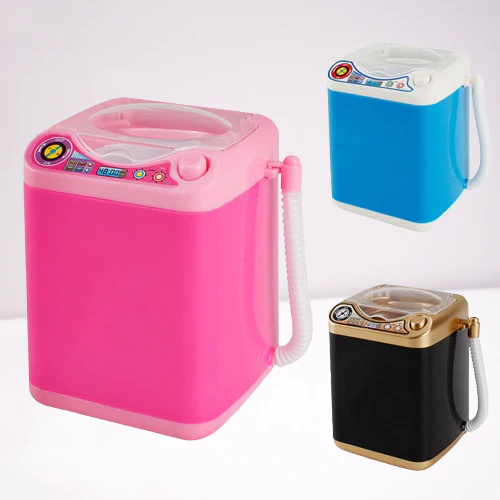 Powder Glow Mini Electric Makeup Brush Washer - Image 3