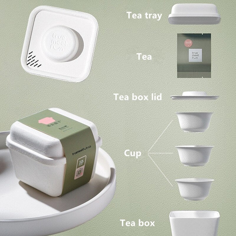 Japenese Minimal Portable Tea Set - Image 2