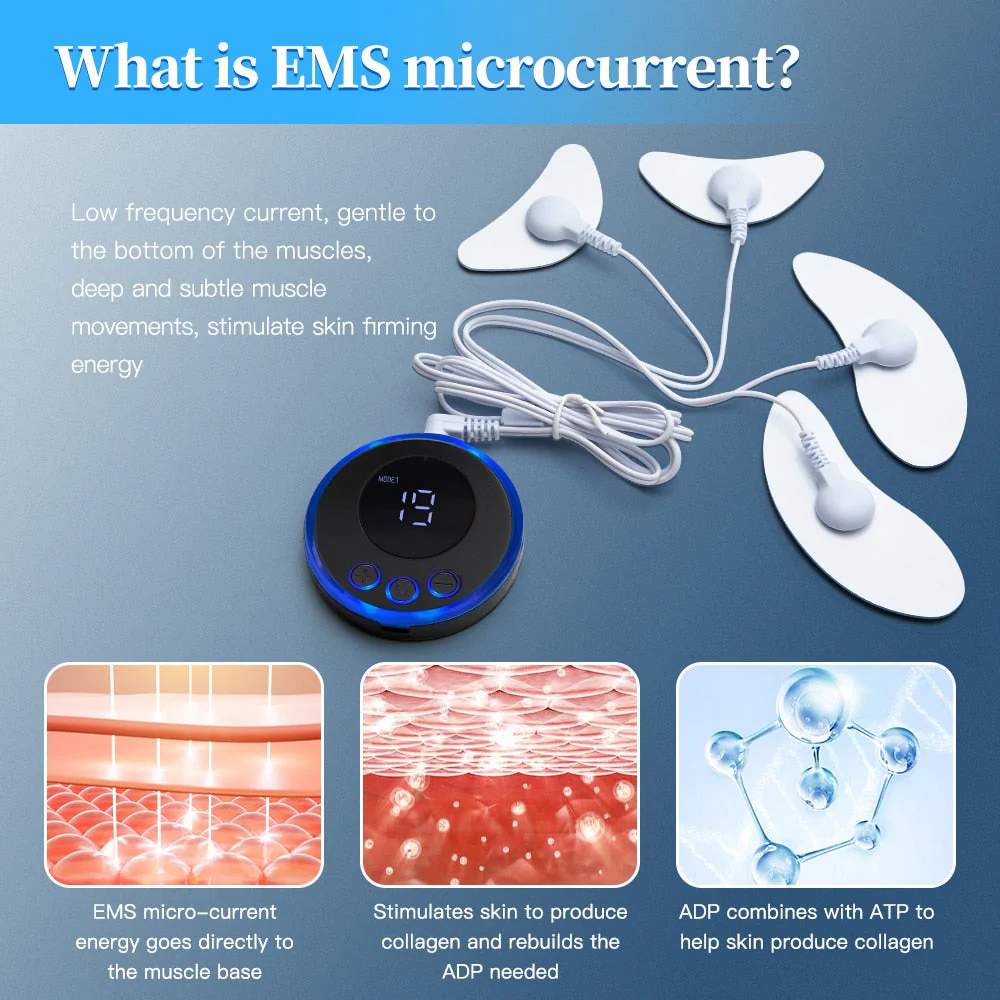 Anti-Wrinkle Tightening EMS Facial Massager - Image 2