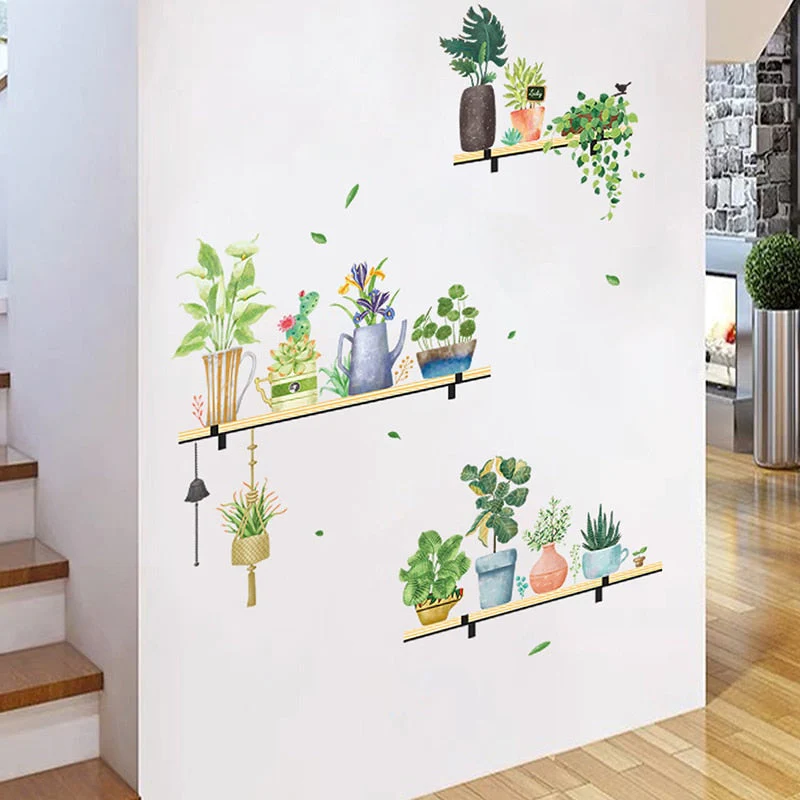Nature Aura Plants Wall Stickers - Image 3