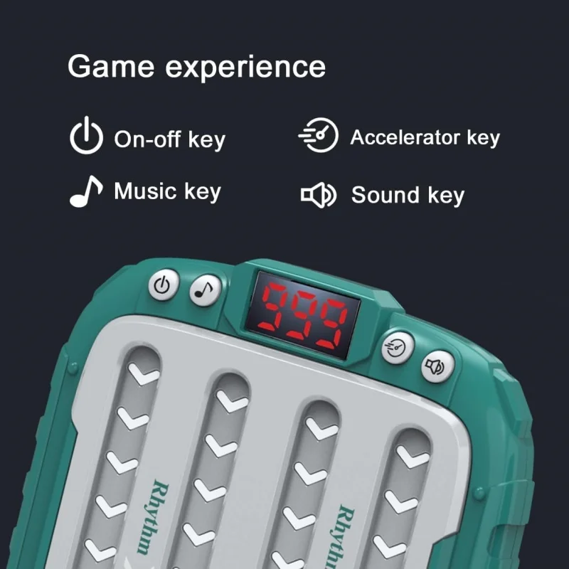 Music LED Rhythm Sound Reaction Handheld Puzzle Toy - Image 2
