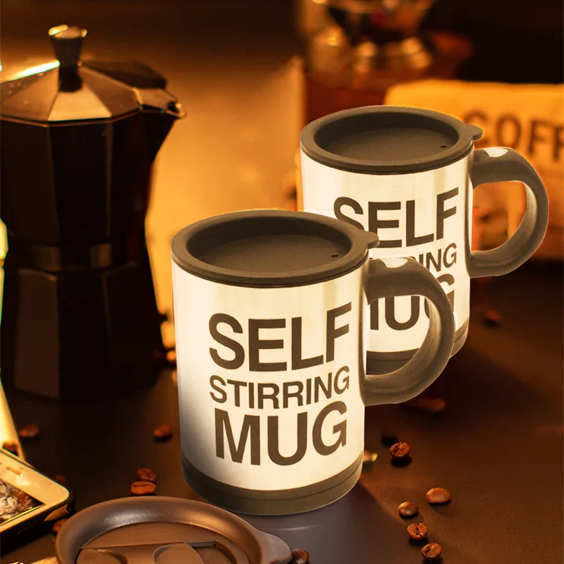 Automatic Self-Stirring Insulated Smart Mug - Image 2