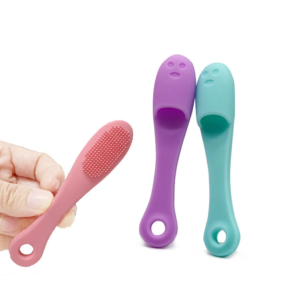 Touch Silicone Finger Facial Glow Cleaner - Image 2