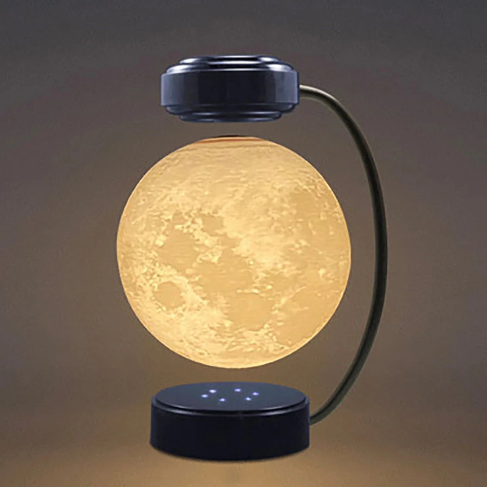 3D Magnetic Levitating Moon Night Lamp - Image 2