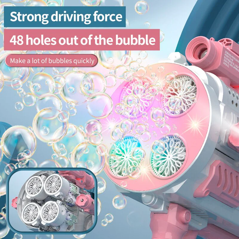 Galaxy Pack Large Capacity Bubble Gun Light - Image 2