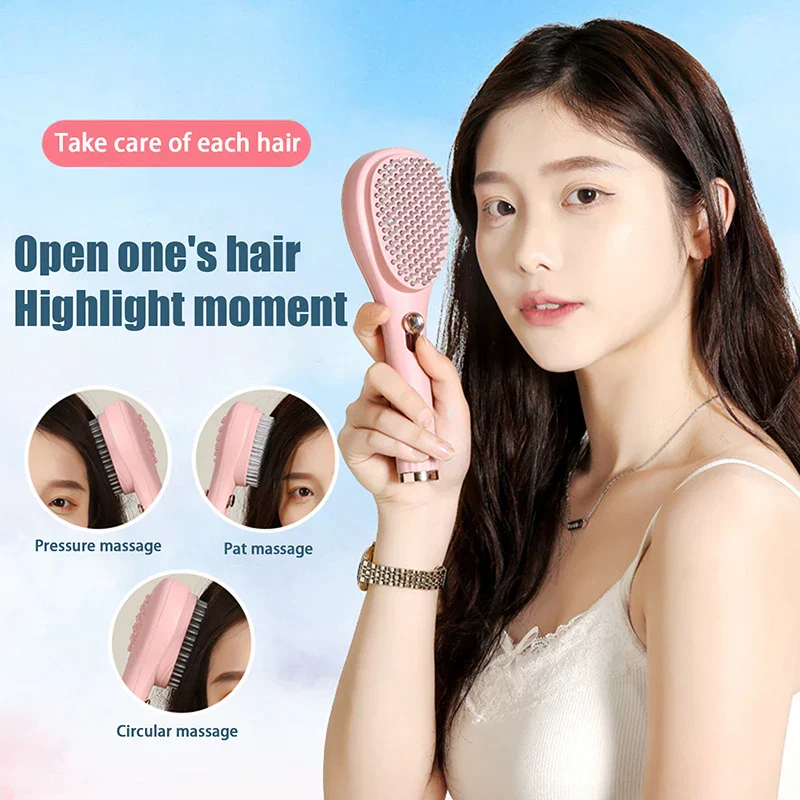 Magic Self-Cleaning Hair Massage Comb - Image 3