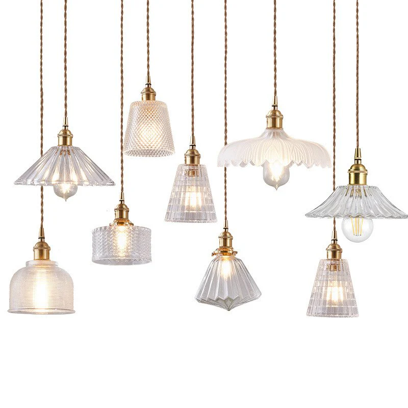 Nordic Brilliance Transparent Glass Pendant Lamp - Image 3