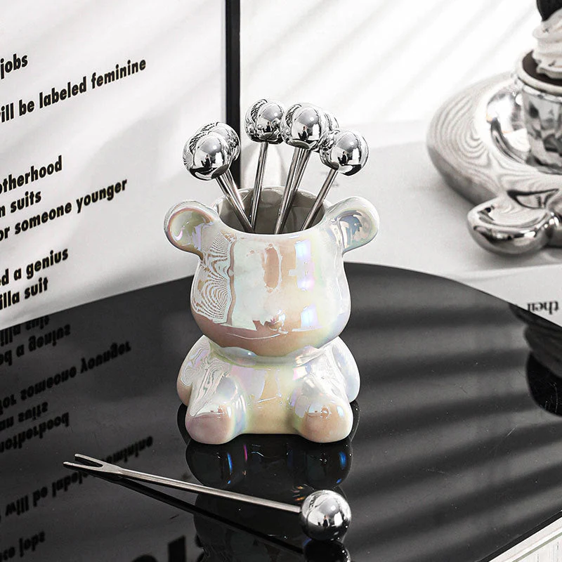 Nordic Tiny Bear Food Fruit Holder - Image 2