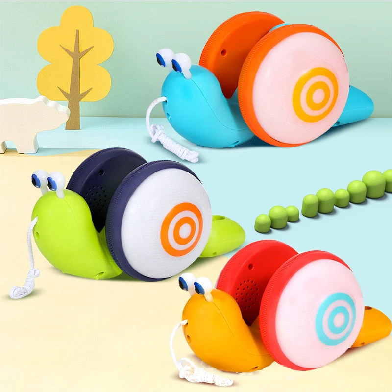 Interactive Early Learning Kids Snail Toy - Image 1