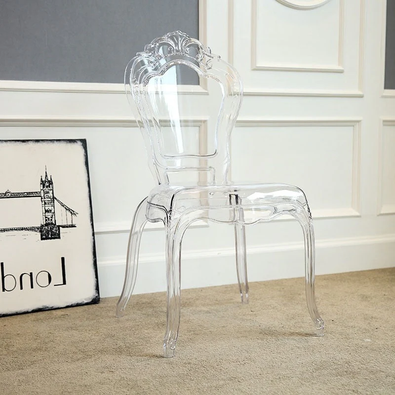 Super Durable Nordic Transparent Dining Chair - Image 1