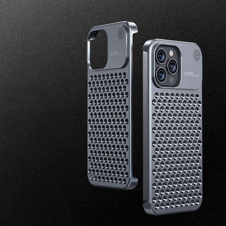 Metal Vent Premium Aluminum Alloy iPhone Case - Image 1