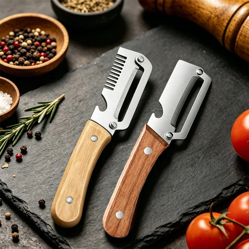 Slice Craft Wooden Peeler - Image 1