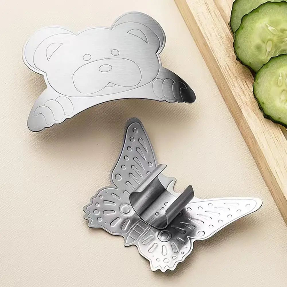 Butterfly Stainless Steel Adjustable Knife Shield Finger Protector - Image 3