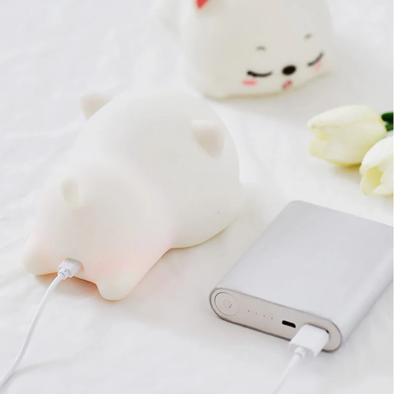 Mini Cat LED Touch Sensor Night Lamp - Image 2