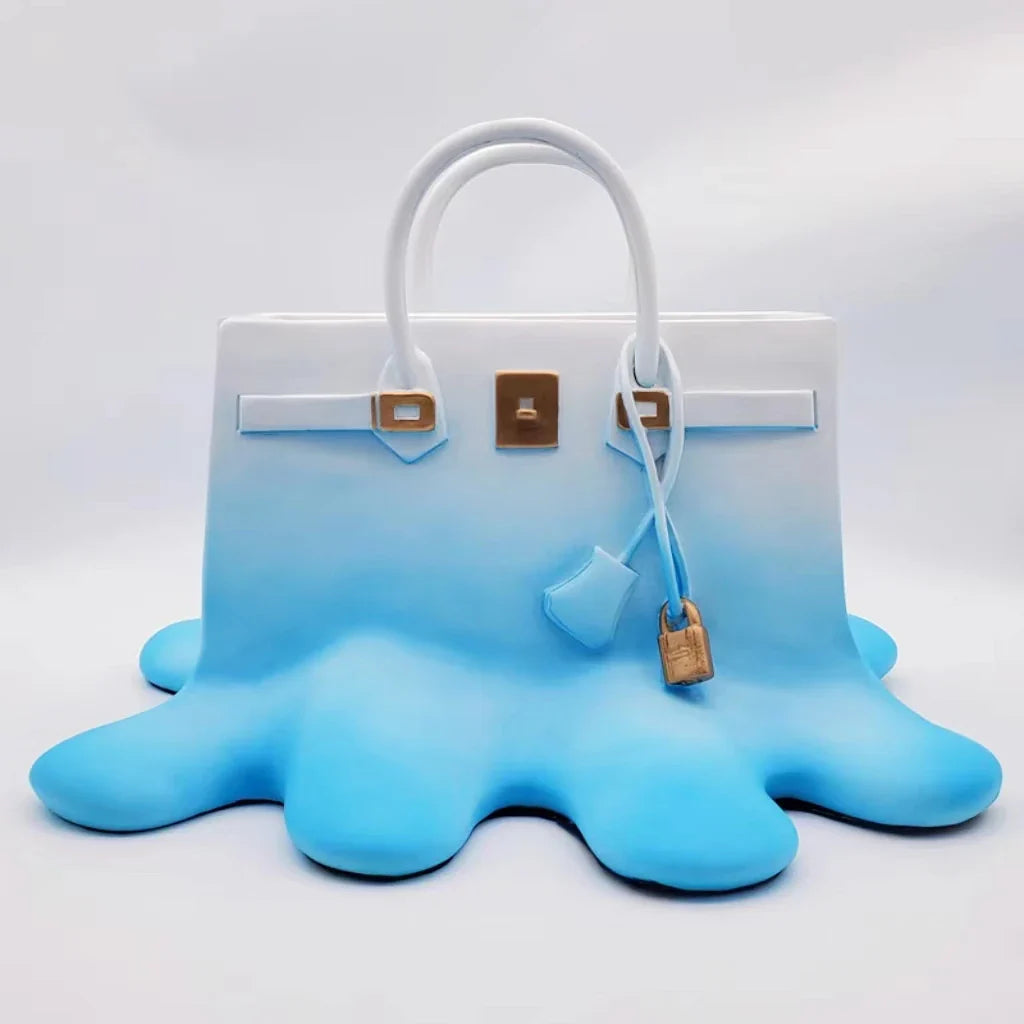 Melting Bag Creative Floral Vase - Image 2
