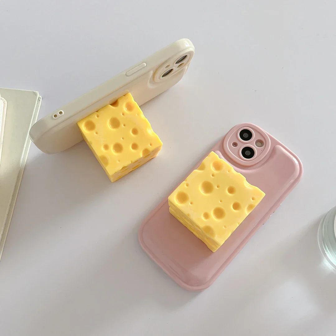 Cheese Lover Mouse iPhone Case - Image 3