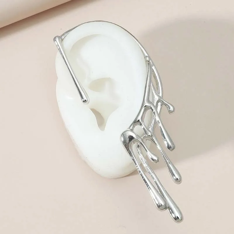 Shiny Snake Wrap Earring - Image 3
