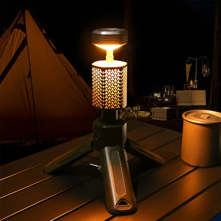 Camp Caster Adjustable Tripod Lantern - Image 2