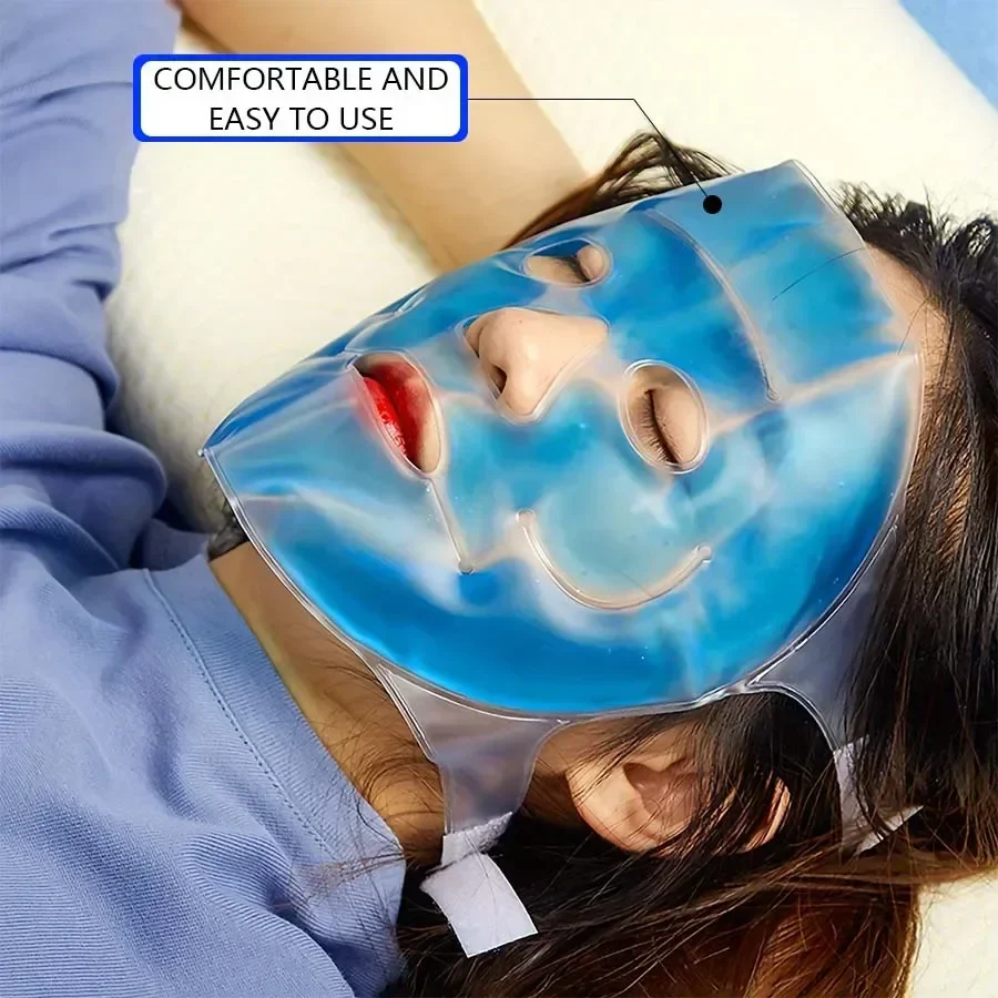 Cooling Gel Face Therapy Relaxation Mask - Image 3