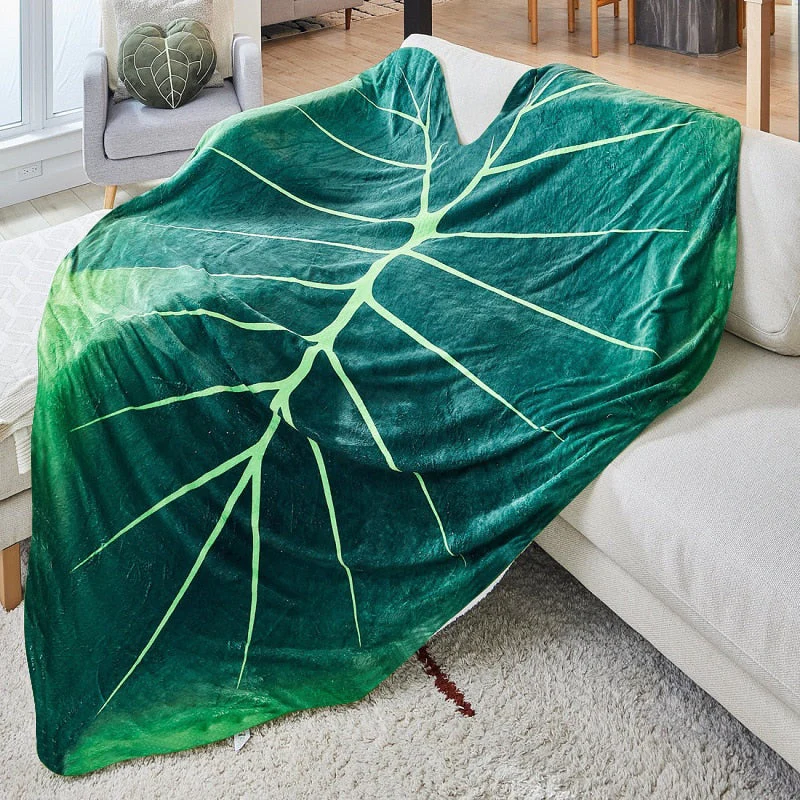 Super Soft Giant Leaf Blanket - Image 3