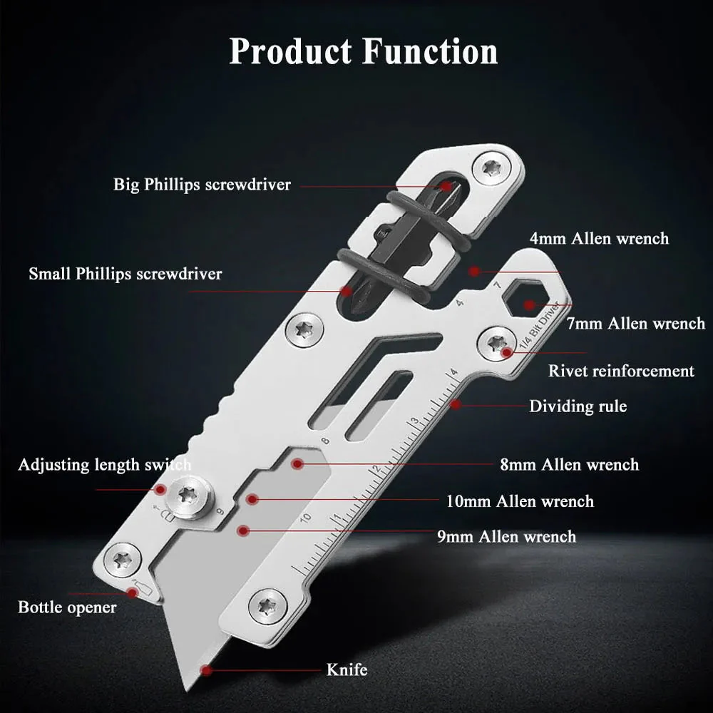 EDC Compact Multipurpose Retractable Mini Knife - Image 2