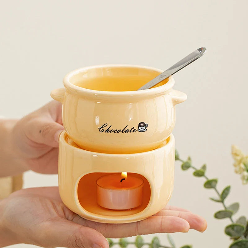 Warm Dip Chocolate Cheese Fondue Pot - Image 1