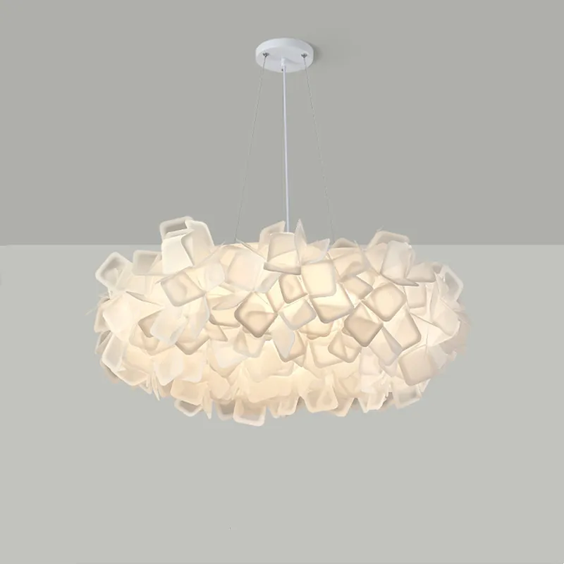 White Flower LED Multi-Mode Dimming Home Ceiling Lamp - Image 2