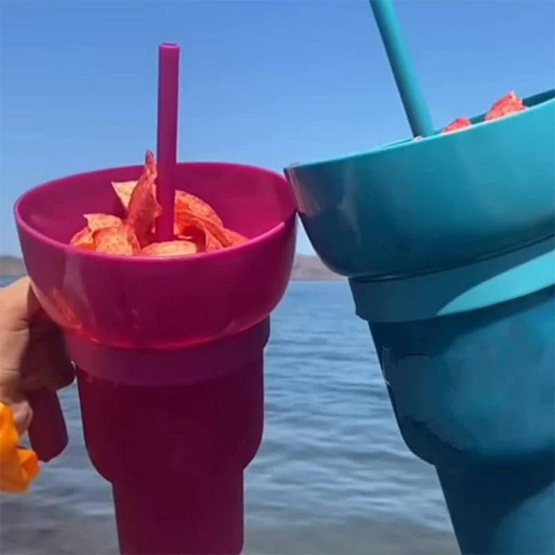 2in1 Snack Holder Drink Cup - Image 3
