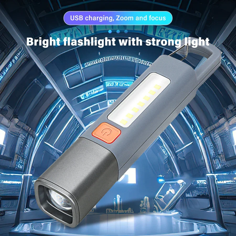 Ultra-Bright Long Shot USB Rechargeable Flashlight - Image 2