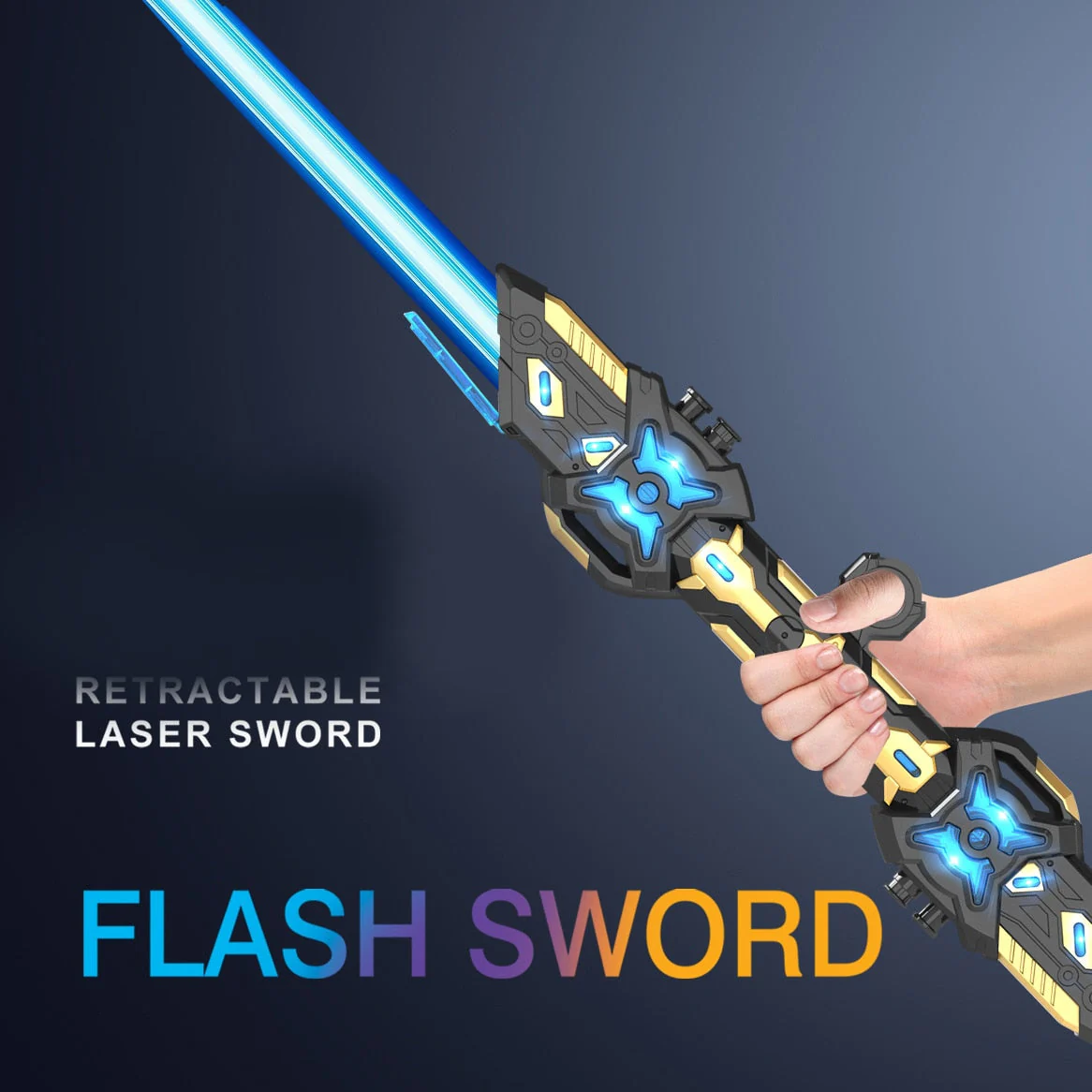 Rechargeable Telescopic Power Laser Toy Sword - Image 3