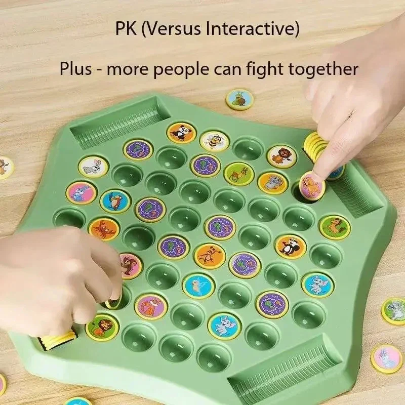 Pop Match Kids Strategy Pattern Board Game - Image 3