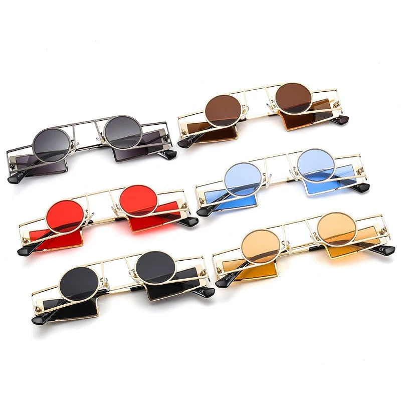 Elite Round Metal Frame Sunglasses - Image 2