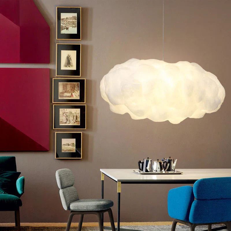 Cotton Cloud Creative House Lamp - Image 1