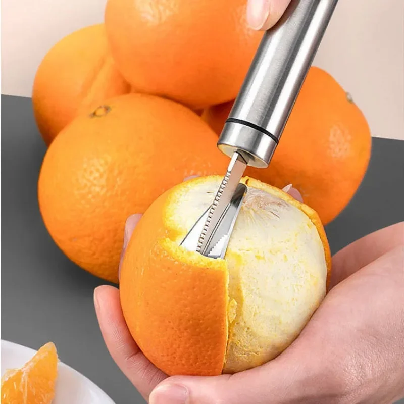 Easy Orange Mandarin Peeler Manual Fruit Tool - Image 1