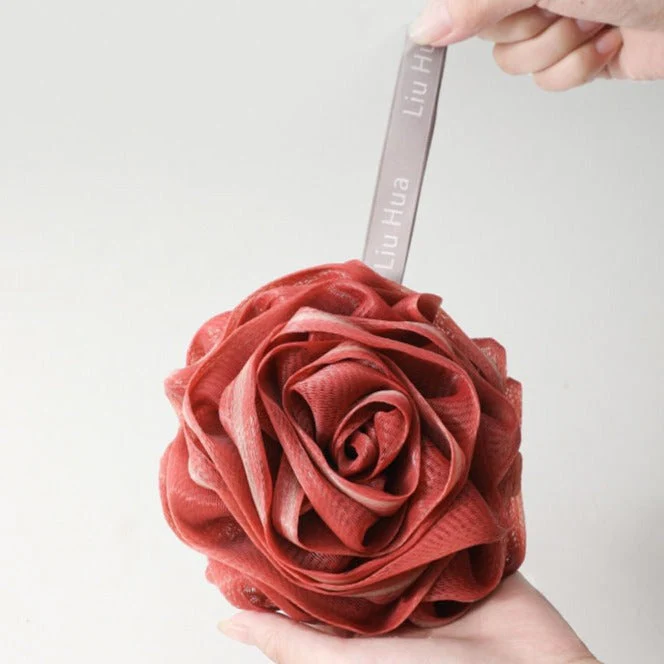Japanese Rose Bathroom Shower Sponge - Image 3