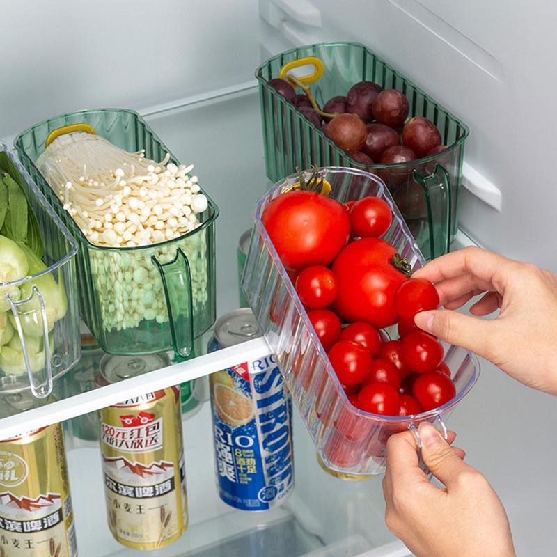 Clear Stack Transparent Double-Layer Basket - Image 3