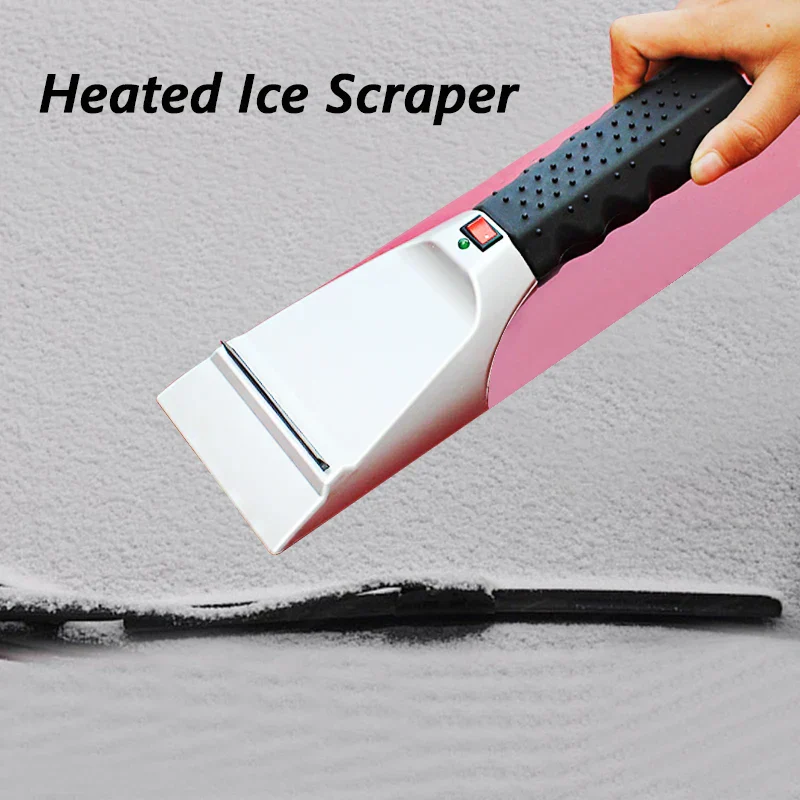 Warm Edge Electric Car Windshield Snow Scraper - Image 2