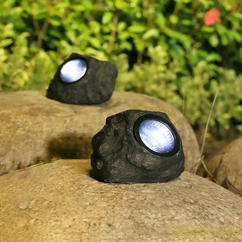 Waterproof Outdoor Solar Rock Spotlight Lamps - Image 1